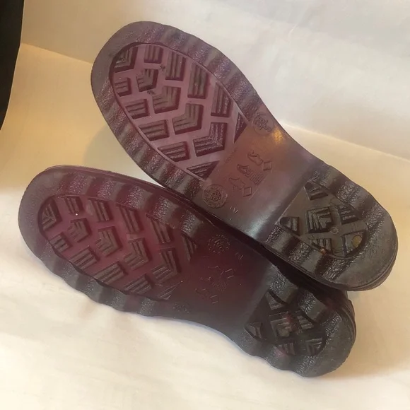 Chanel ankle rain boots kids size 5; waterproof, skid resistant, bleach droplets - Picture 6 of 12